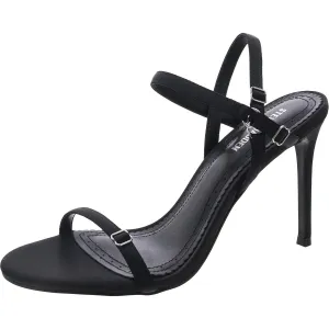 Tana Womens Adjustable Satin Ankle Strap