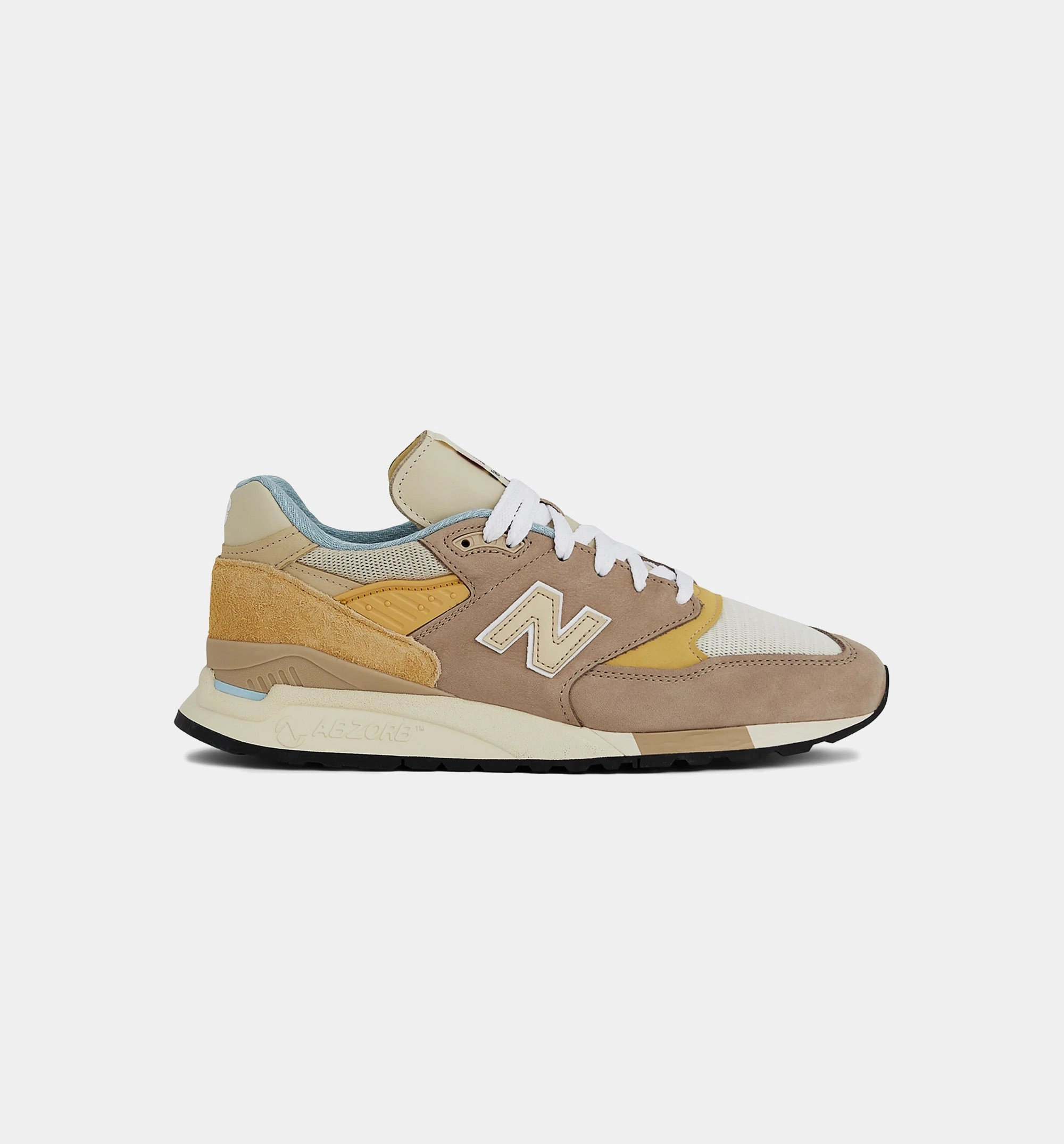 Teddy Santis x 998 Made In Usa Incense Sandstone Mens Lifestyle Shoe - Incense/Sandstone New Balance lifestyle sneakers with retro style