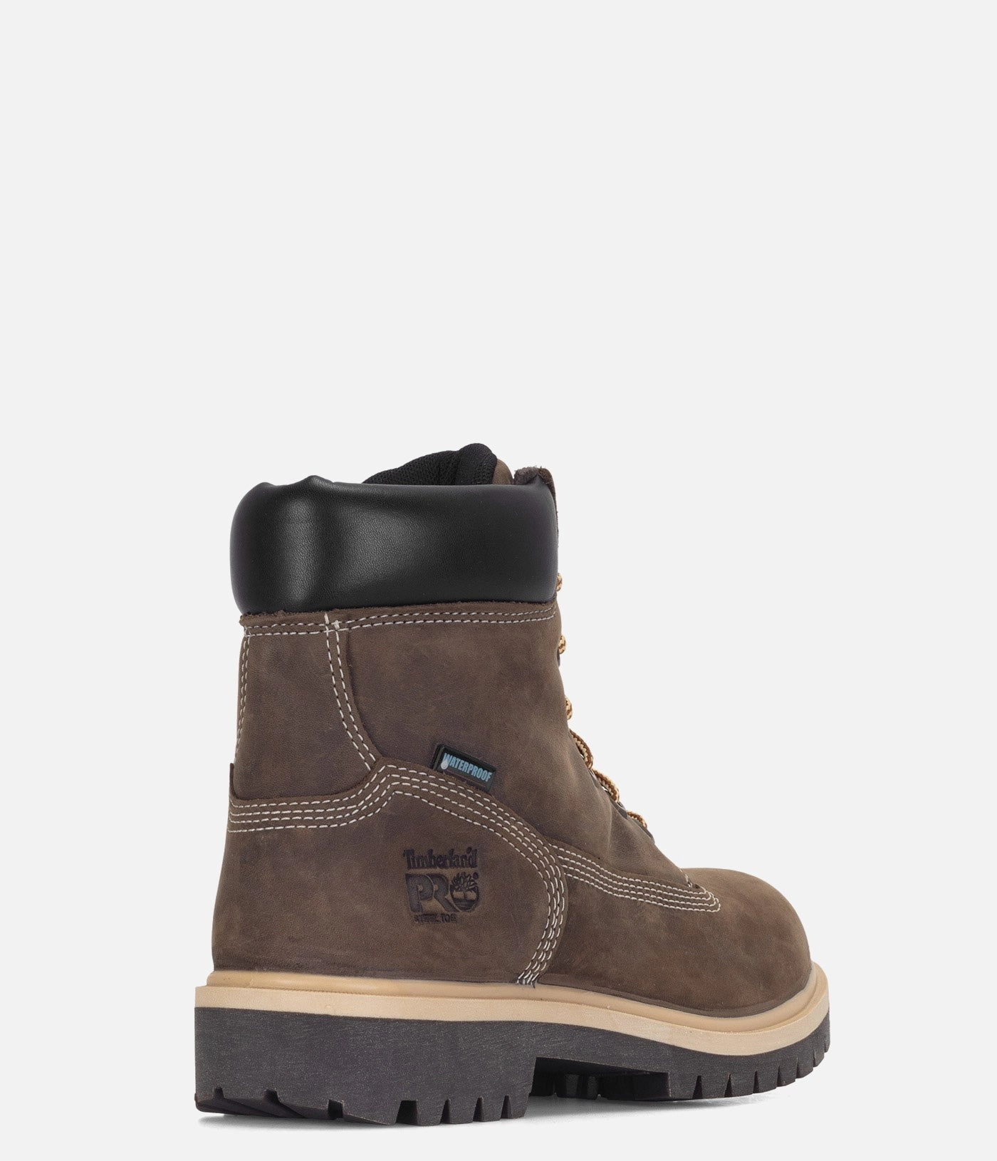 Timberland PRO Direct Attach 6" Steel Toe Waterproof Insulated Work Boot - Women Rugged Leather Boots