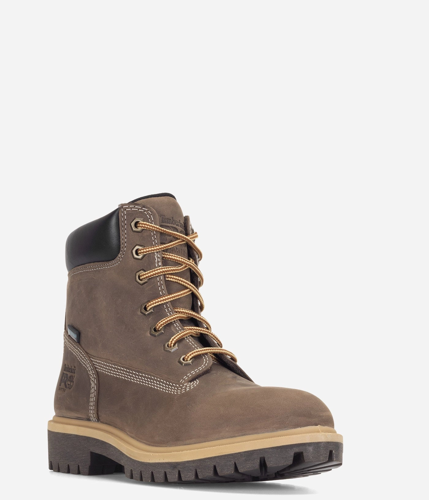 Timberland PRO Direct Attach 6" Waterproof Insulated Work Boot - Women Rugged Leather Boots