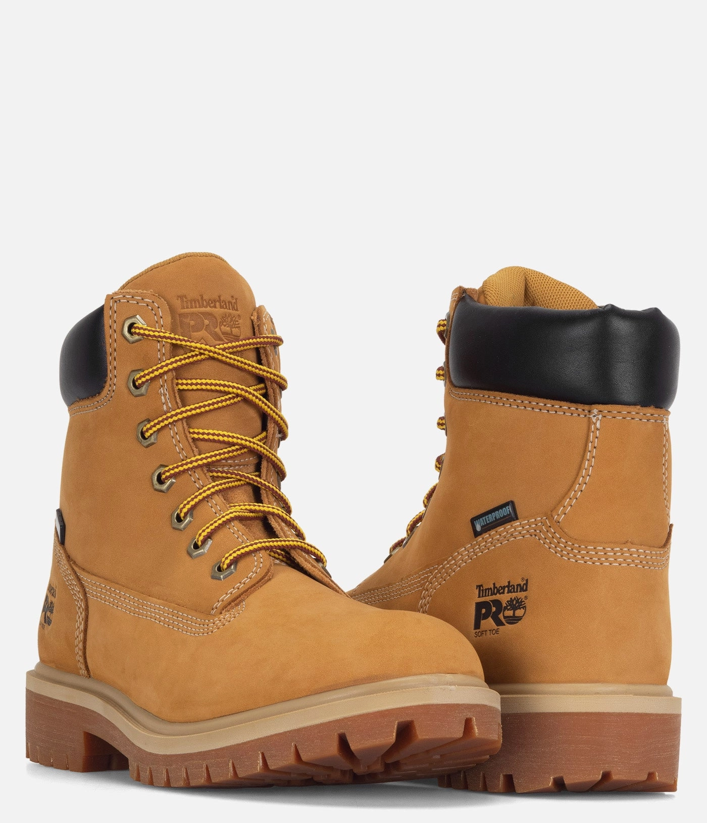 Timberland PRO Direct Attach 6" Waterproof Insulated Work Boot - Women Rugged Leather Boots