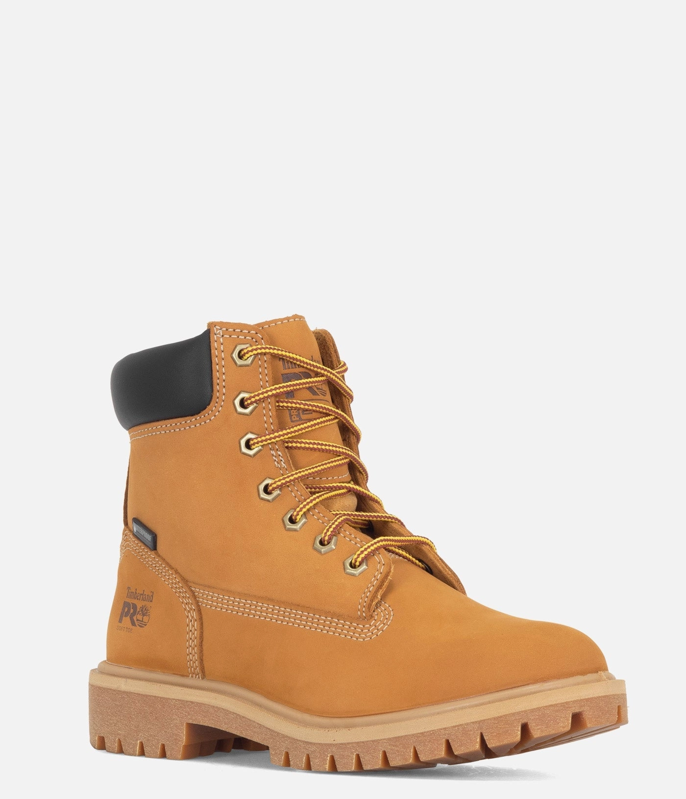 Timberland PRO Direct Attach 6" Waterproof Soft Toe Boot - Women Rugged Leather Boots