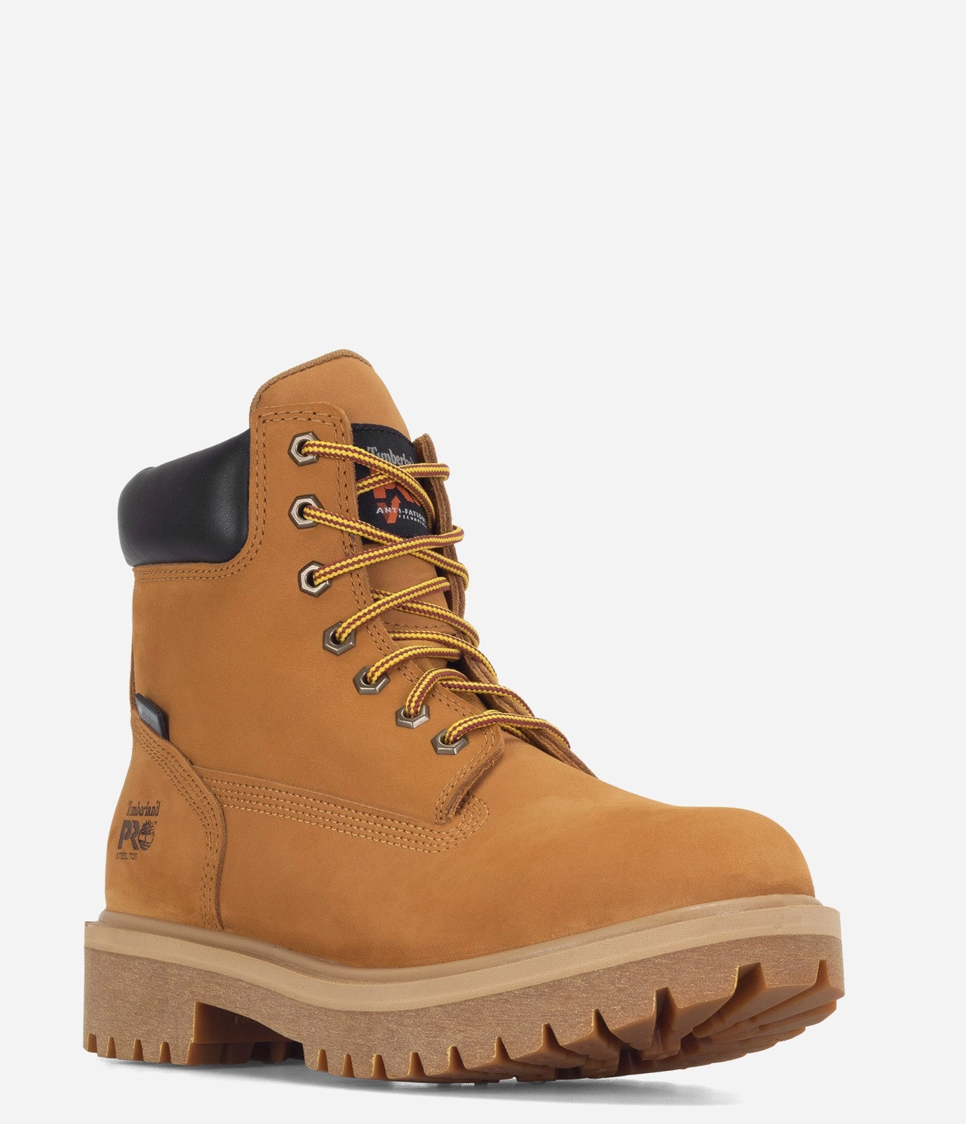 Timberland PRO Direct Attach 6" Waterproof Steel Toe Work Boot - Men Work-Grade Safety Shoes