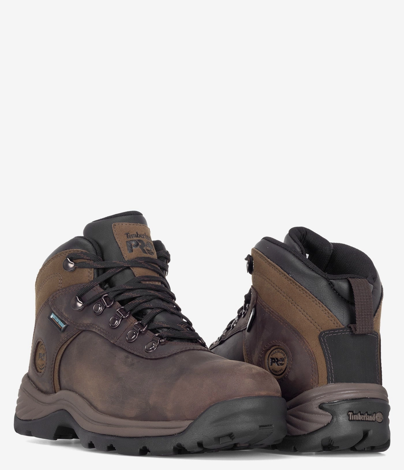 Timberland PRO Flume Waterproof Safety Toe Boot - Men Work-Grade Safety Shoes