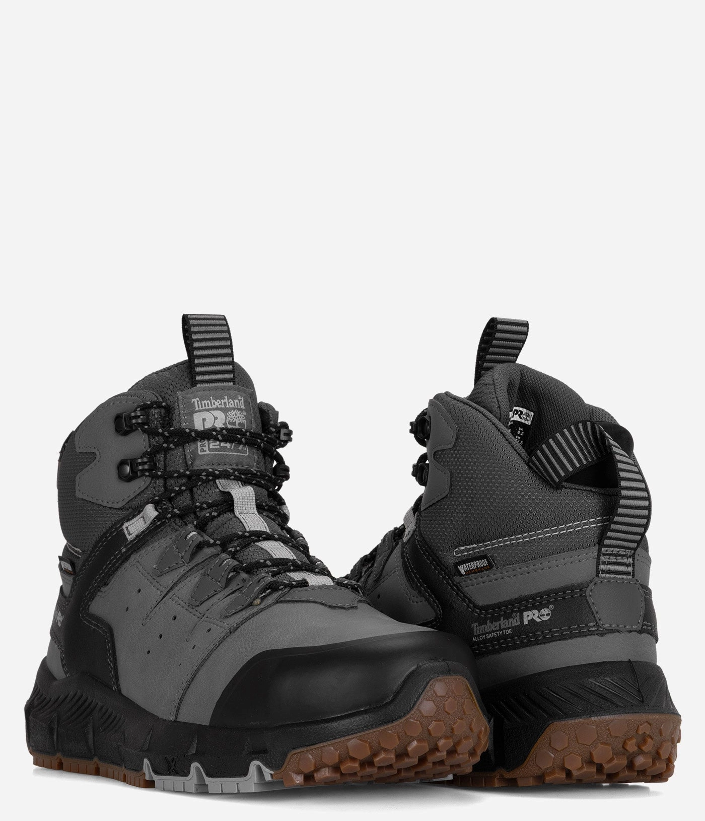 Timberland PRO Tempe 6" Waterproof Alloy Toe Work Boot - Men Work-Grade Safety Shoes