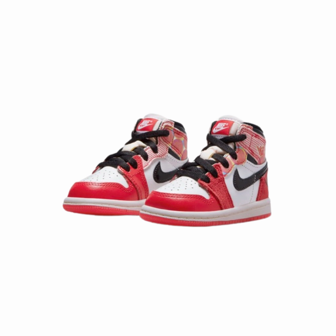 Toddler Air Jordan 1 High (TD) Spider-Man Across the Spider-Verse Basketball Shoes