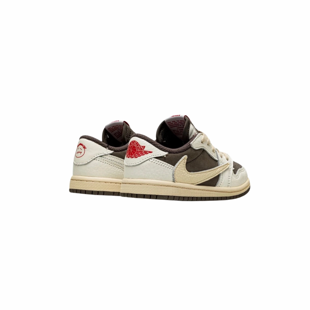 Toddler Air Jordan 1 Low (TD) Travis Reverse Mocha Basketball Shoes