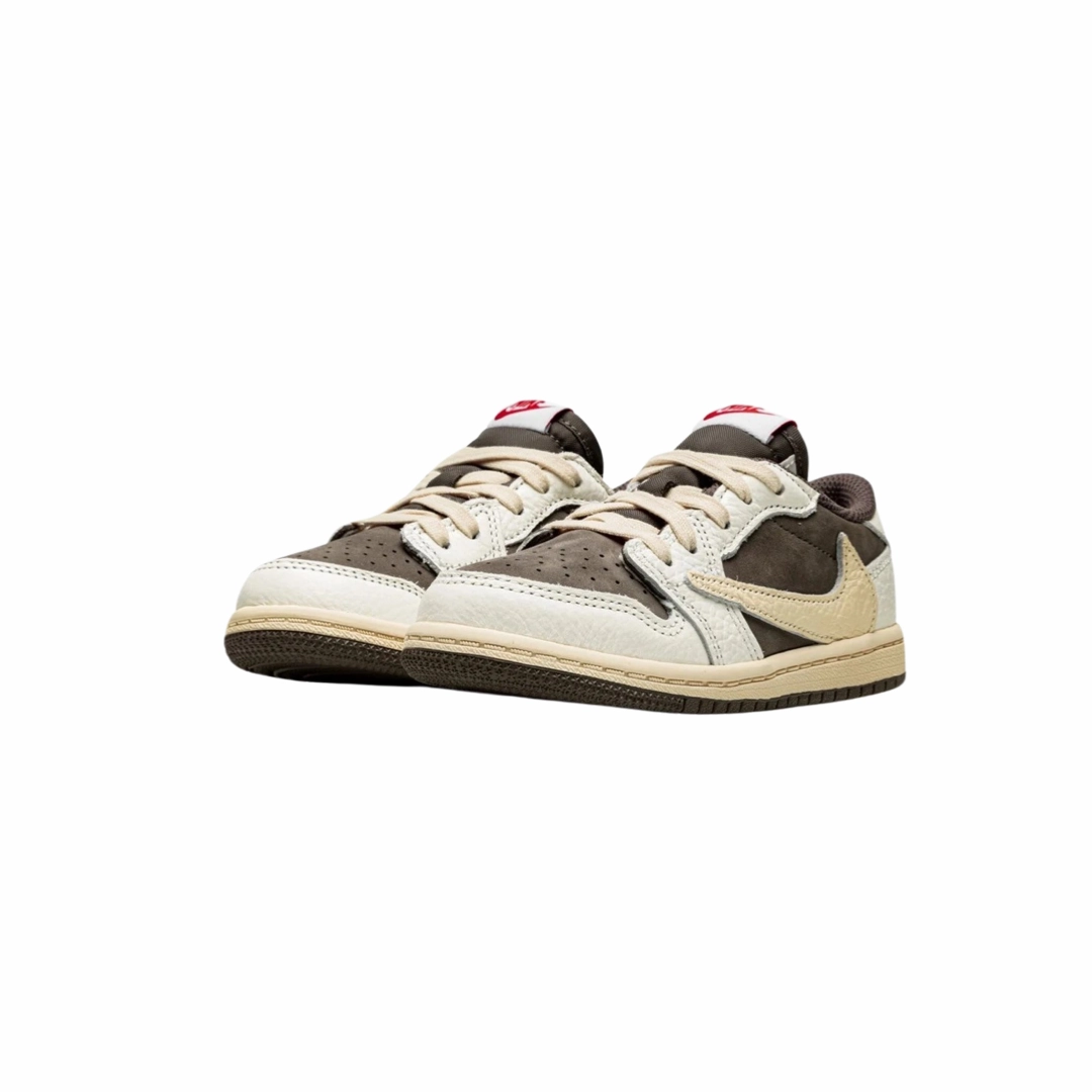 Toddler Air Jordan 1 Low (TD) Travis Reverse Mocha Basketball Shoes