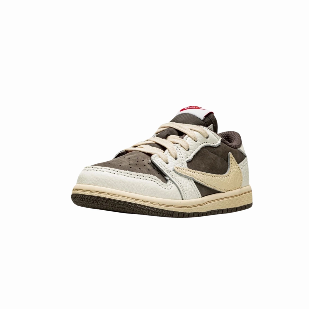 Toddler Air Jordan 1 Low (TD) Travis Reverse Mocha Basketball Shoes