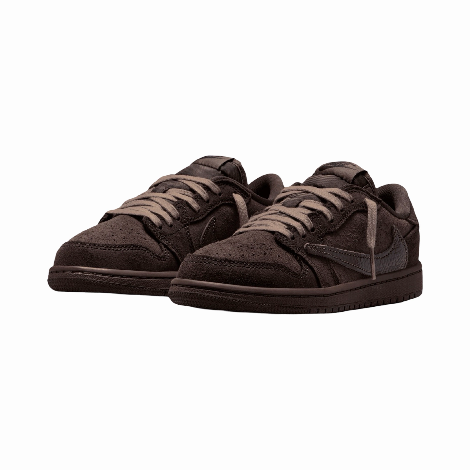 Toddler Air Jordan 1 Low x Travis Scott Velvet Brown (TD) Basketball Shoes