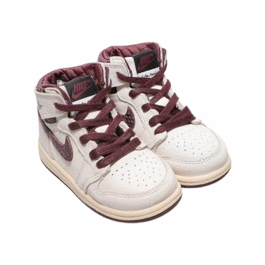 Toddler Air Jordan 1 Retro High OG SP A Ma Maniere (TD) Basketball Shoes