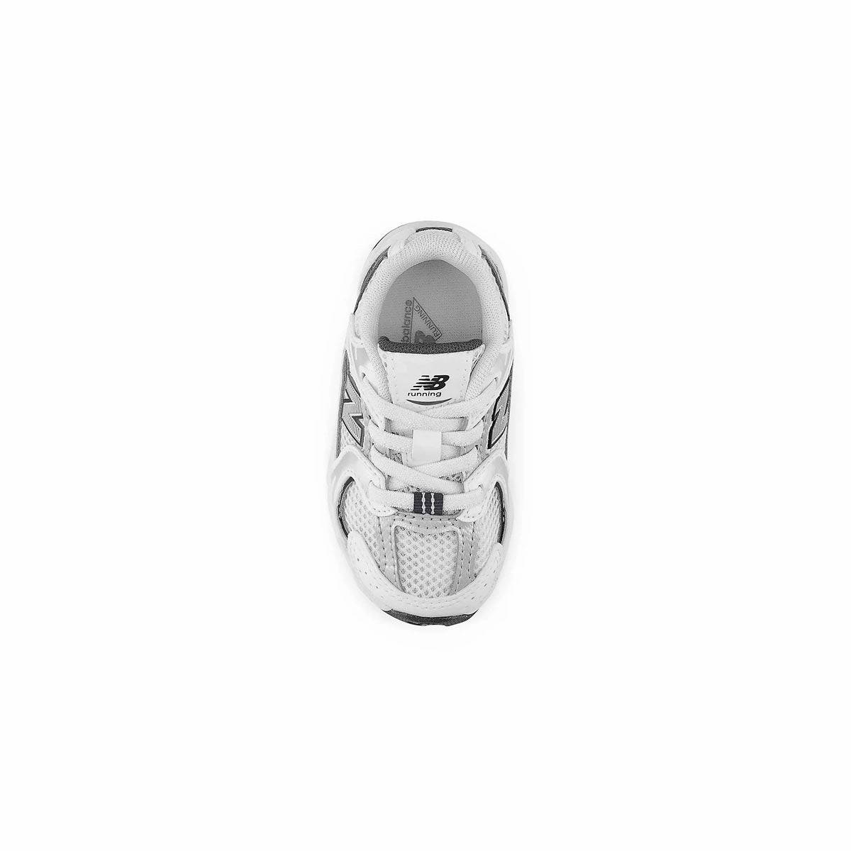 Toddlers 530 Bungee 'White Natural Indigo' New Balance sneaker close-ups