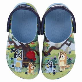 Toddlers' Bluey Classic Clog Crocs slip-on shoes for casual use