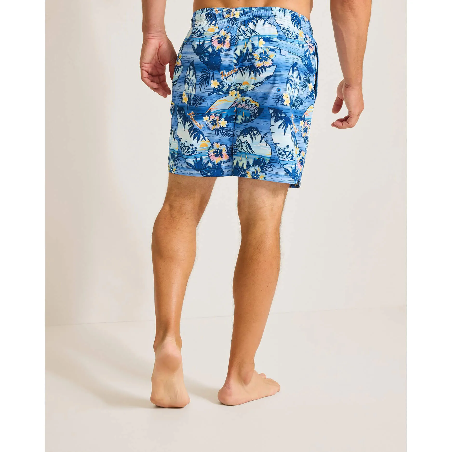 Tommy Bahama 6-Inch Naples Ocean Echos Swim Trucks - Pool Tile Mens Tommy Bahama