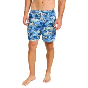 Tommy Bahama 6-Inch Naples Ocean Echos Swim Trucks - Pool Tile Mens Tommy Bahama