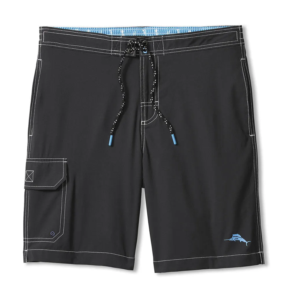 Tommy Bahama 9-Inch Baja Cove Boardshorts - Black Mens Tommy Bahama