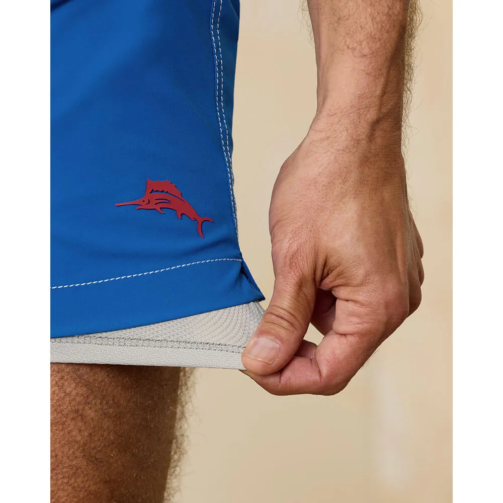 Tommy Bahama 9-Inch Baja Cove Boardshorts - Cobalt Sea Mens Tommy Bahama