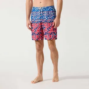 Tommy Bahama 9-Inch Baja Flora And Stripes Boardshorts - Classic Blue Mens Tommy Bahama