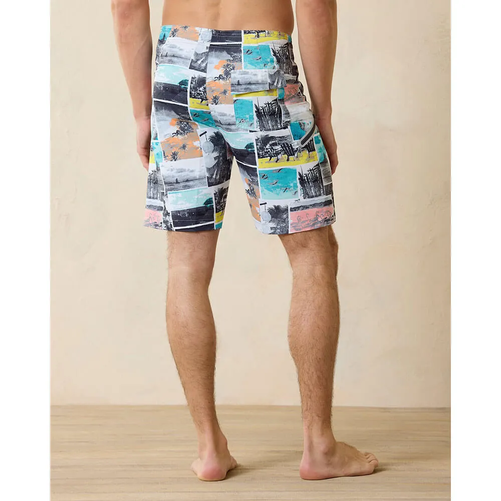 Tommy Bahama 9-Inch Molokai Snapshot Boardshorts - Bala Shark Mens Tommy Bahama