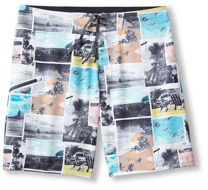 Tommy Bahama 9-Inch Molokai Snapshot Boardshorts - Bala Shark Mens Tommy Bahama