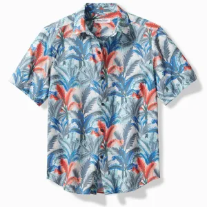 Tommy Bahama Bahama Coast Villa Palms Camp Shirt - Marble Cream Tommy Bahama Clothing
