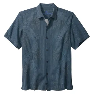 Tommy Bahama Bali Border Camp Shirt - Navy Tommy Bahama Clothing