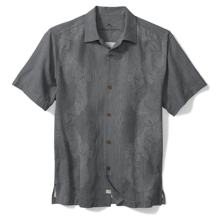 Tommy Bahama Bali Border Camp Shirt - Shadow Tommy Bahama Clothing