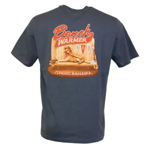 Tommy Bahama Bench Warmer Pocket T-Shirt - Navy Heather Mens Tommy Bahama