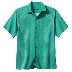 Tommy Bahama Big & Tall Bali Border Camp Shirt - Gulf Shore Mens Tommy Bahama