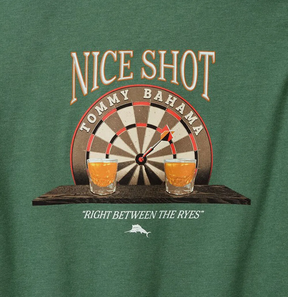 Tommy Bahama Big & Tall Between The Ryes Pocket T-Shirt - Green Meadow Heather Mens Tommy Bahama