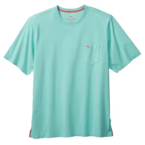 Tommy Bahama Big & Tall New Bali Skyline T-Shirt - Blue Swell Mens Tommy Bahama