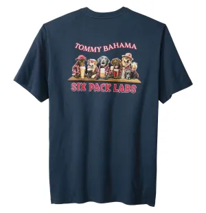 Tommy Bahama Big & Tall Six Pack Labs T-Shirt - Navy Mens Tommy Bahama