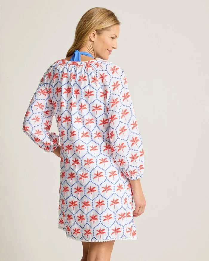 Tommy Bahama Catalina Coast Eyelet Dress Cover Up - White Tommy Bahama Clothing