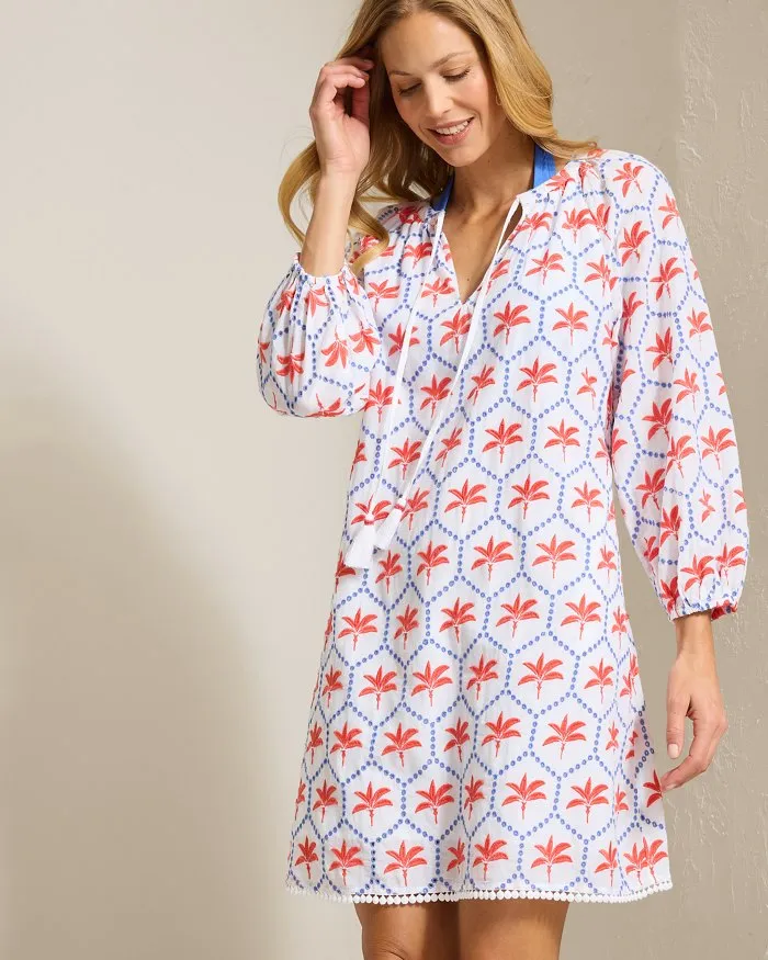 Tommy Bahama Catalina Coast Eyelet Dress Cover Up - White Tommy Bahama Clothing