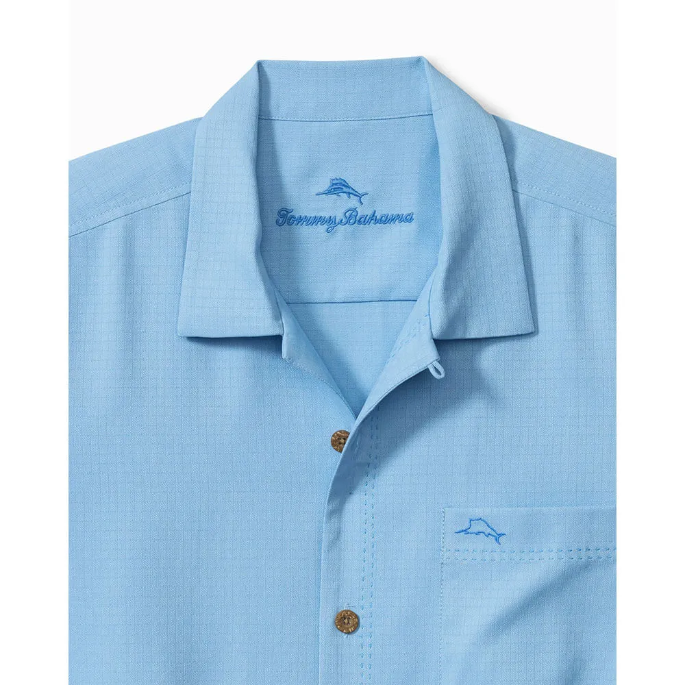 Tommy Bahama Coastal Breeze Check Camp Shirt - Breaker Mens Tommy Bahama