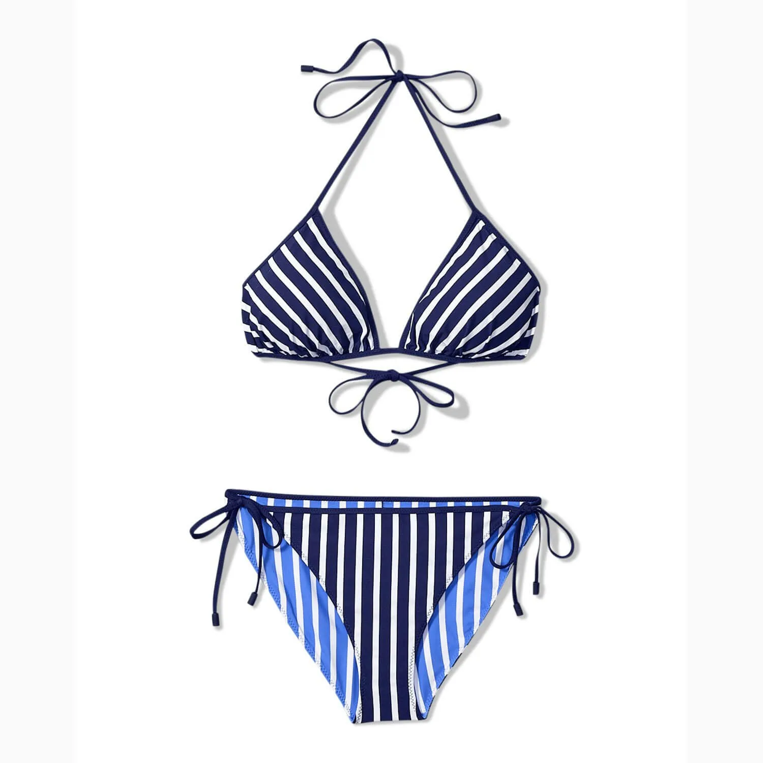 Tommy Bahama Coastline Stripe Reversible String  Top - Mare Navy Tommy Bahama Clothing