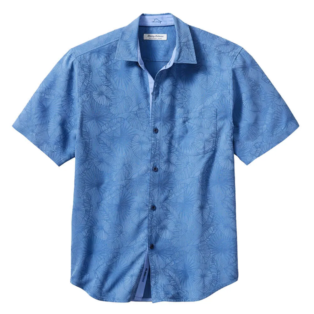 Tommy Bahama Coconut Point Keep It Frondly Camp Shirt - Bright Cobalt Tommy Bahama Clothing
