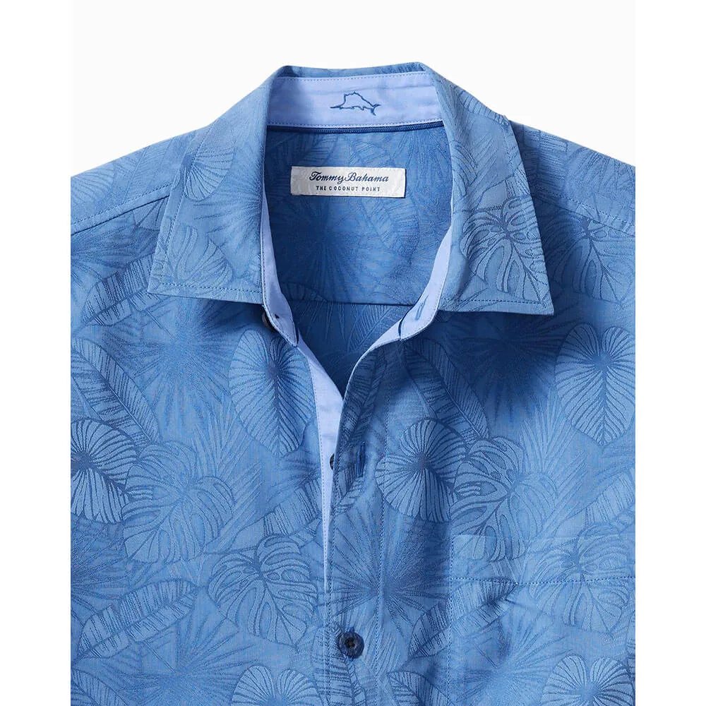 Tommy Bahama Coconut Point Keep It Frondly Camp Shirt - Bright Cobalt Tommy Bahama Clothing