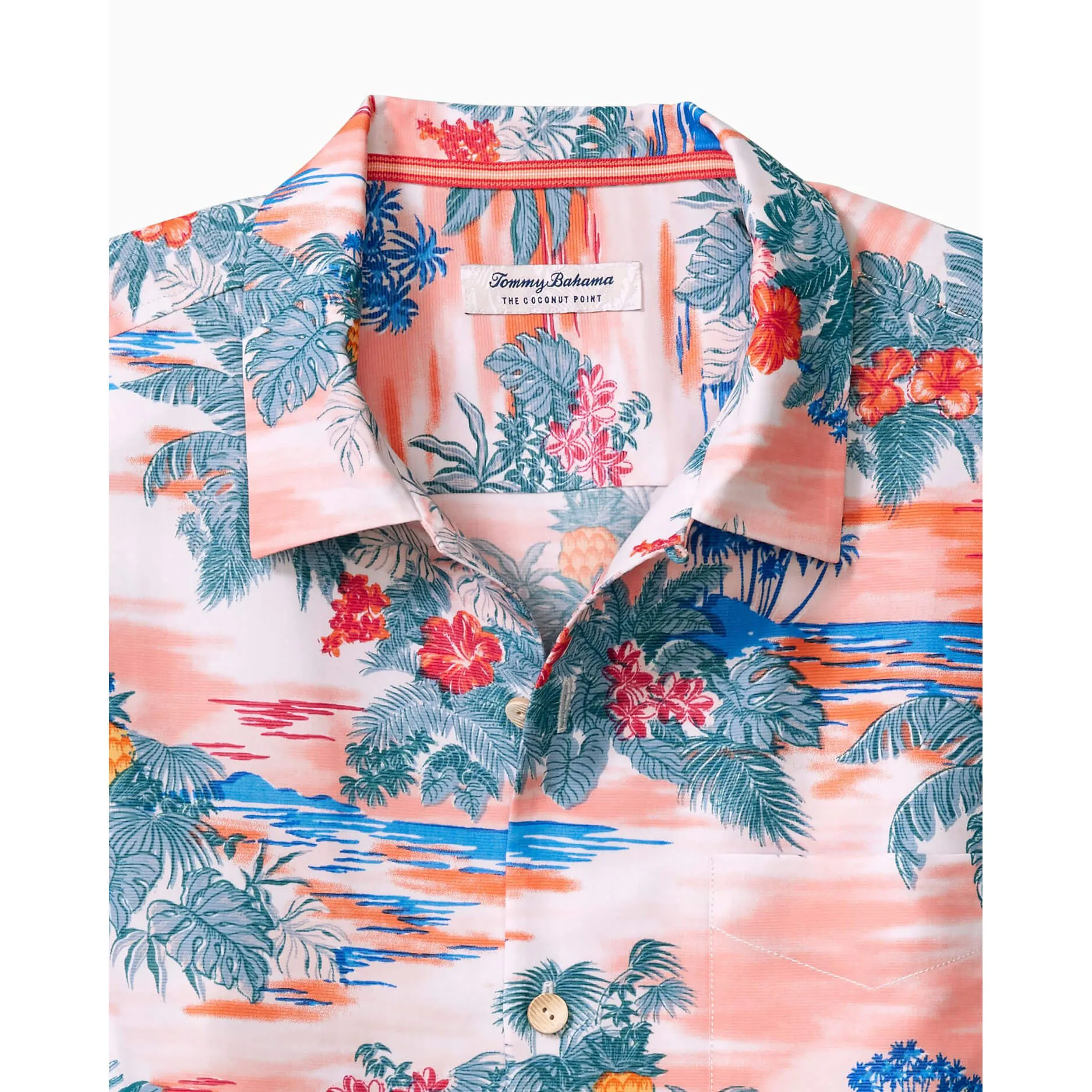 Tommy Bahama Coconut Point Sunset Sail Camp Shirt - Continental Mens Tommy Bahama