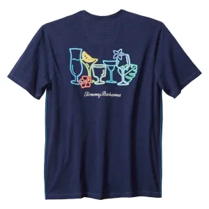 Tommy Bahama Electric Buzz Lux T-Shirt - Island Navy Tommy Bahama Clothing