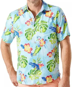 Tommy Bahama Fiesta Keys Camp Shirt - Blue Crush Tommy Bahama Clothing