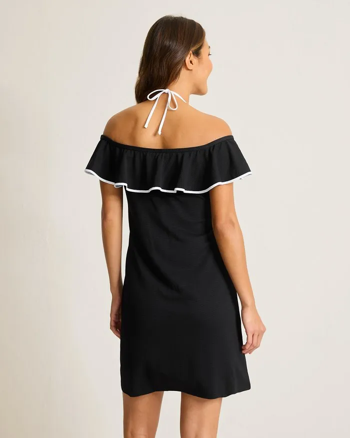 Tommy Bahama Island Cays Cabana Spa Dress Cover Up - Black * Tommy Bahama Clothing
