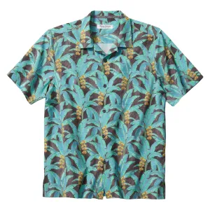 Tommy Bahama IslandZone Bahama IslandZone Coast Banana Grove Camp Shirt - After Dark Mens Tommy Bahama