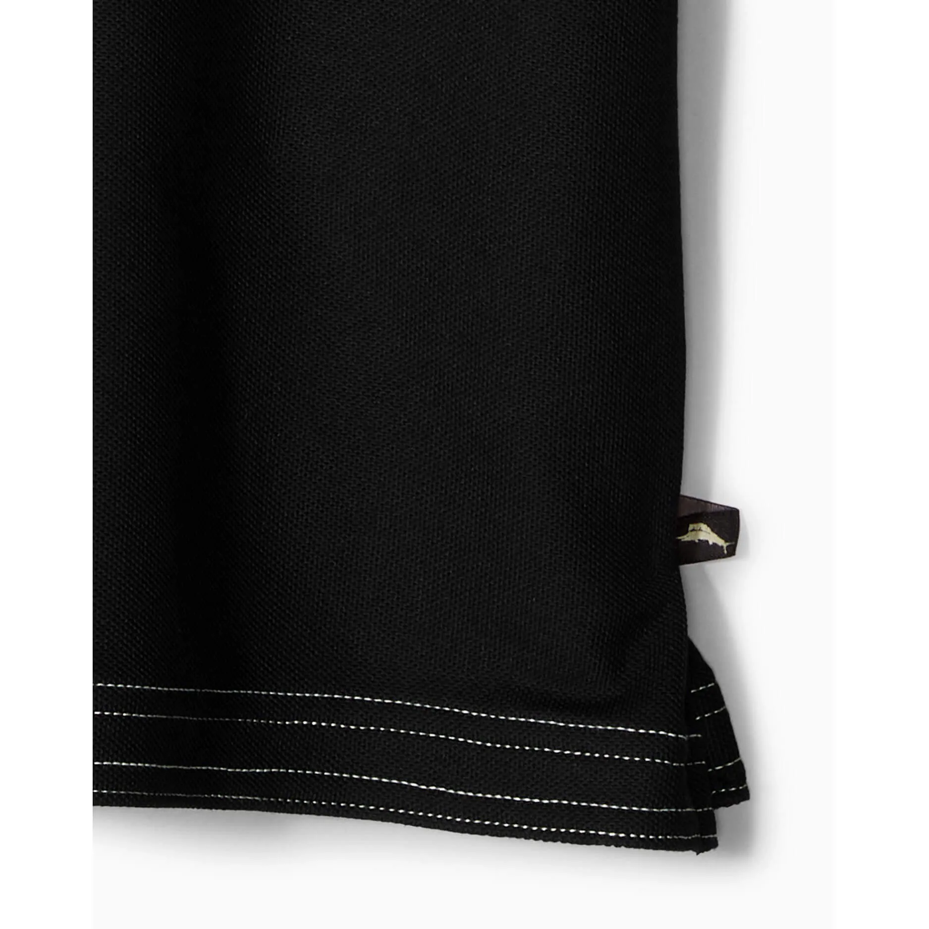 Tommy Bahama IslandZone Big & Tall Emfielder 2.0 Polo Shirt - Black Mens Tommy Bahama