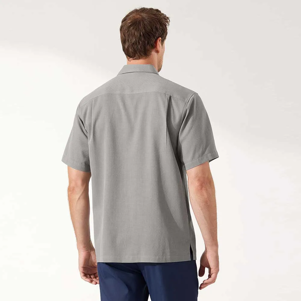 Tommy Bahama IslandZone Coastal Breeze Check Camp Shirt - Shadow Tommy Bahama Clothing