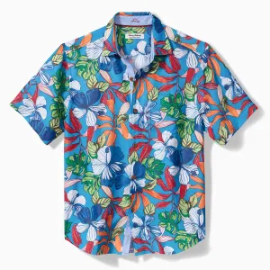 Tommy Bahama IslandZone Coconut Point Luau Camp Shirt - Blue Aster Mens Tommy Bahama