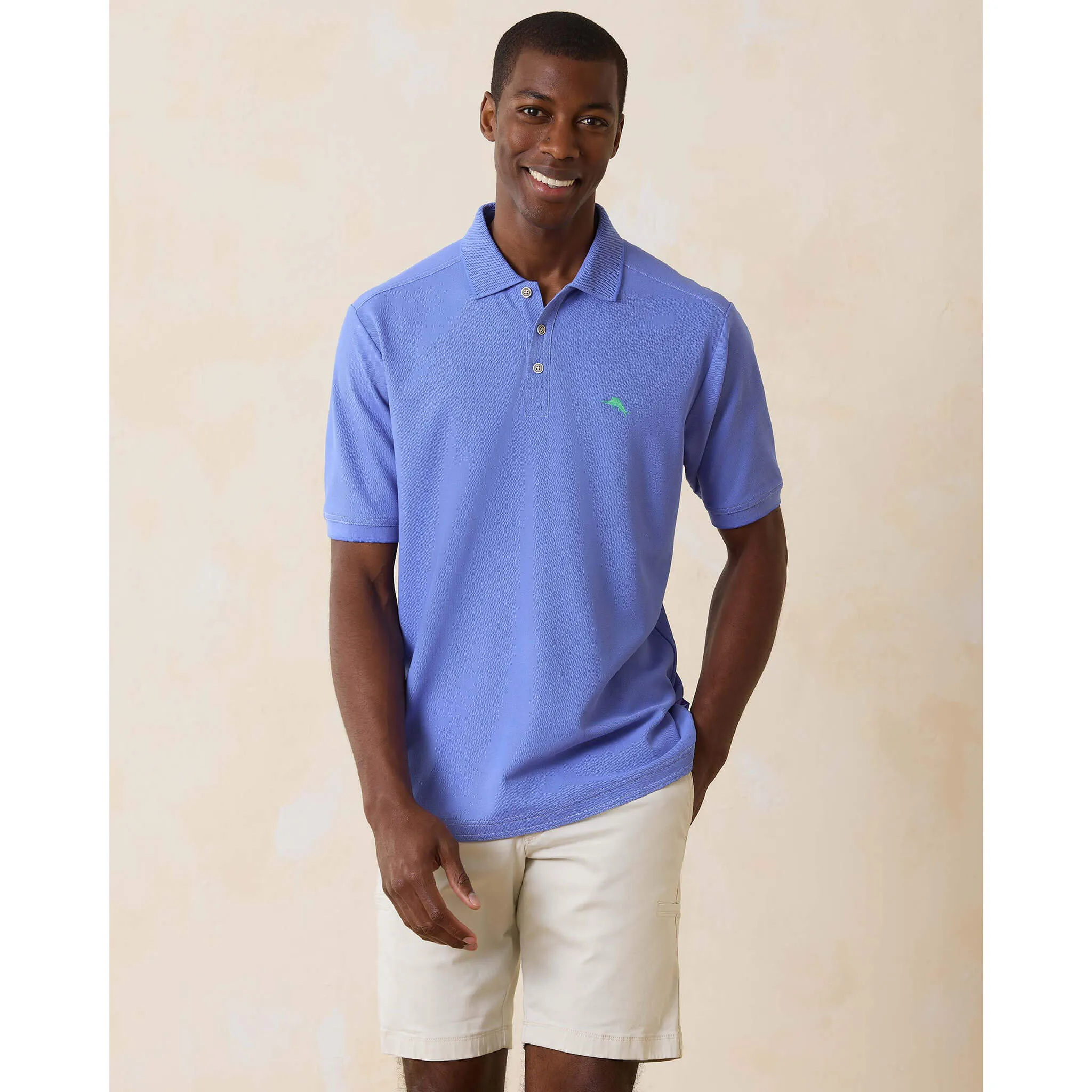 Tommy Bahama Islandzone Emfielder 2.0 Polo Shirt - Rococo Blue Tommy Bahama Clothing