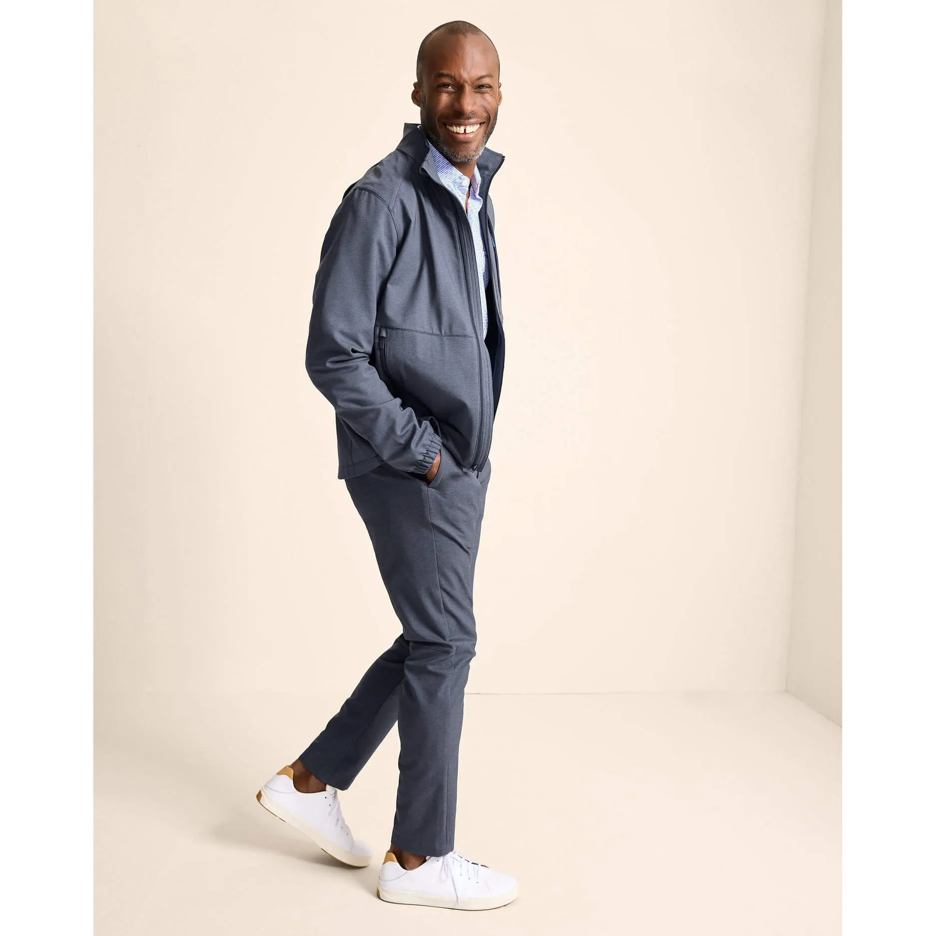 Tommy Bahama IslandZone On Par Pro Jacket - Belmont Blue Mens Tommy Bahama