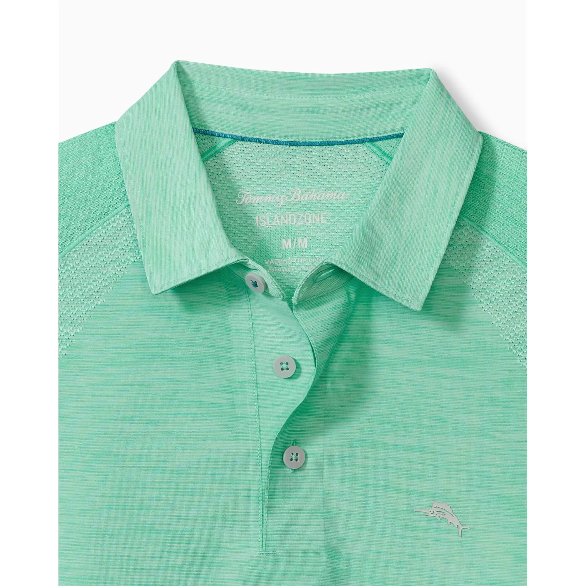 Tommy Bahama IslandZone Palm Coast Pro Polo Shirt - Mint Tourmaline Mens Tommy Bahama