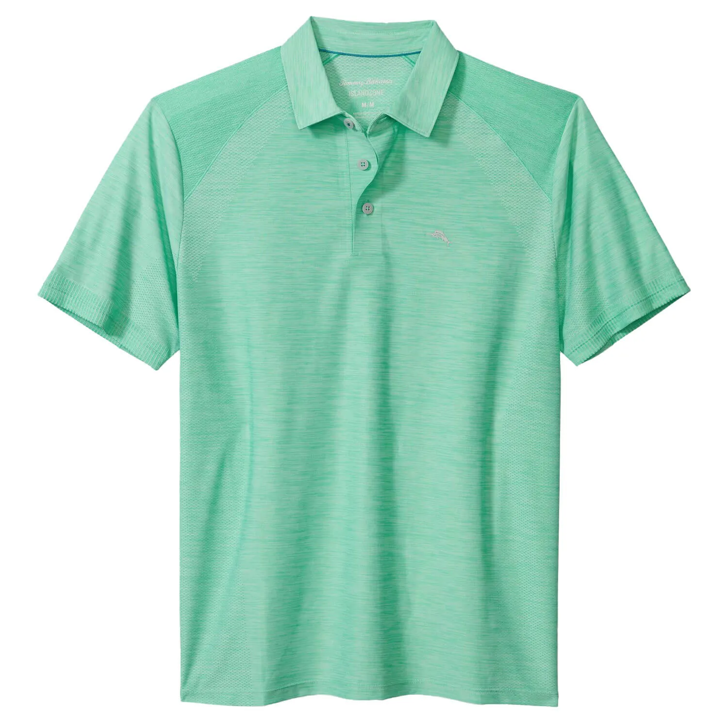 Tommy Bahama IslandZone Palm Coast Pro Polo Shirt - Mint Tourmaline Mens Tommy Bahama
